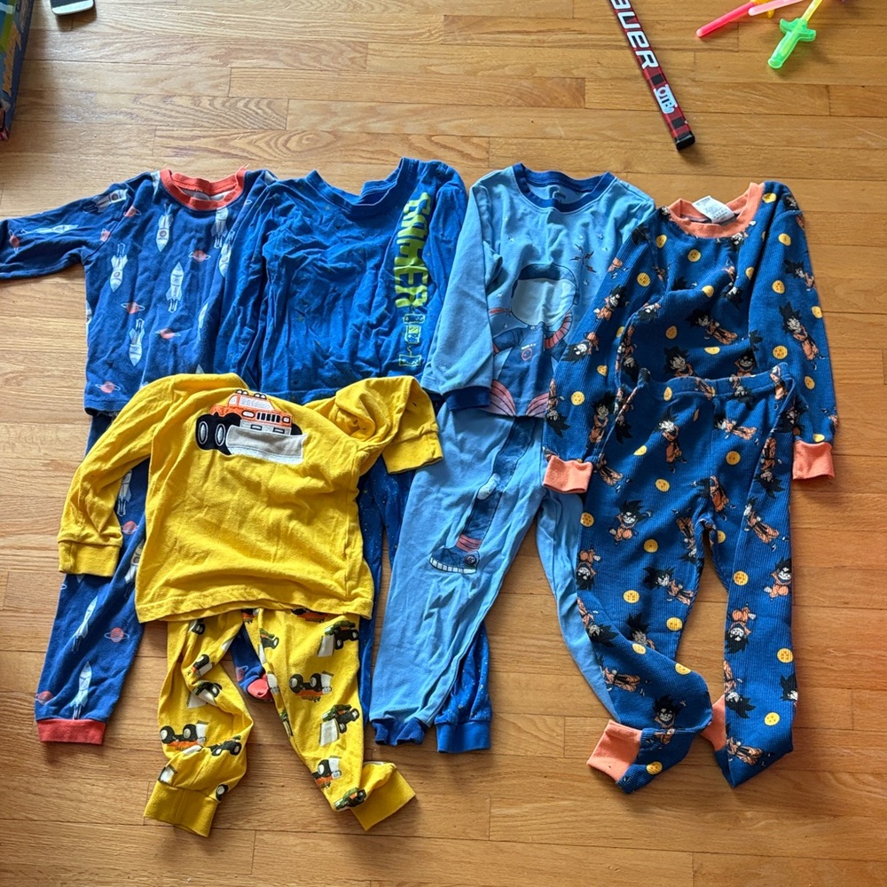 Kids Pajama Set with Fun Prints